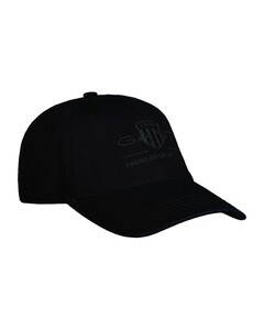 Gant Tonal Shield Cap Ebony Black