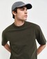 Gant Tone-on-Tone Logo Short Sleeve Organic Cotton T-Shirt Juniper Green