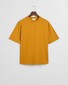 Gant Tone-on-Tone Logo Short Sleeve Organic Cotton T-Shirt Maple Yellow