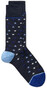 Gant Tri Color Star Socks Sokken Navy