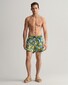 Gant Tropical Pattern Swim Shorts Marine