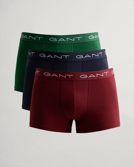 Gant Trunk 3Pack Underwear Cabarnet Red