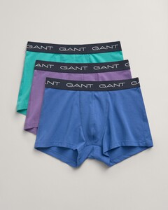 Gant Trunk Colored Waistband 3Pack Ondermode Rich Blue