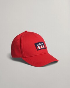 Gant Twill Cap Retro Shield Bright Red