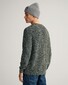 Gant Twisted Cotton C-Neck Rib Details Pullover Storm Green