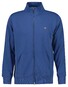 Gant Two-Way Front Zip Sweat Cardigan Vintage Blue