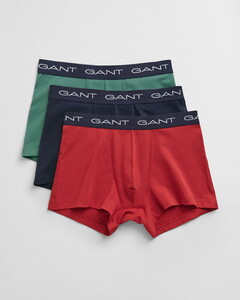 Gant Uni Color 3Pack Trunk Underwear Cherry Red