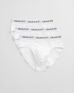 Gant Uni Color Brief 3Pack Ondermode Wit