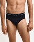 Gant Uni Color Brief 3Pack Underwear Black