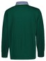 Gant Uni Color Chambray Heavy Rugger Twill Collar Pullover Deep Forest Green