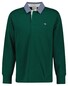 Gant Uni Color Chambray Heavy Rugger Twill Collar Pullover Deep Forest Green