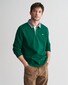 Gant Uni Color Chambray Heavy Rugger Twill Collar Pullover Deep Forest Green