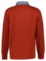 Gant Uni Color Chambray Heavy Rugger Twill Collar Pullover Iron Red