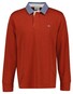 Gant Uni Color Chambray Heavy Rugger Twill Collar Trui Iron Red