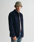 Gant Uni Color Corduroy DTM Corozo Buttons Overshirt Avond Blauw