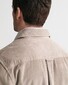 Gant Uni Color Corduroy DTM Corozo Buttons Overshirt Warm Grey