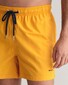 Gant Uni Color Drawstring Swim Short Medal Yellow