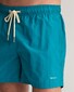 Gant Uni Color Drawstring Swim Short Ocean Turquoise