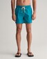 Gant Uni Color Drawstring Swim Short Ocean Turquoise