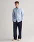 Gant Uni Color Linen Button Down Shirt Capri Blue