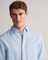 Gant Uni Color Linen Button Down Shirt Capri Blue