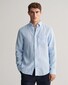 Gant Uni Color Linen Button Down Shirt Capri Blue