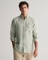 Gant Uni Color Linen Button Down Shirt Kalamata Green