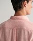 Gant Uni Color Linen Button Down Shirt Peachy Pink