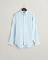 Gant Uni Color Linnen Button Down Overhemd Capri Blue