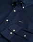 Gant Uni Color Pinpoint Oxford Button Down Overhemd Marine