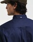 Gant Uni Color Pinpoint Oxford Button Down Overhemd Marine