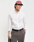 Gant Uni Color Pinpoint Oxford Button Down Overhemd Wit