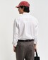 Gant Uni Color Pinpoint Oxford Button Down Overhemd Wit