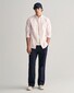 Gant Uni Color Pinpoint Oxford Button Down Overhemd Zacht Roze