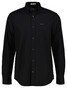 Gant Uni Color Pinpoint Oxford Button Down Overhemd Zwart