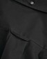 Gant Uni Color Pinpoint Oxford Button Down Overhemd Zwart