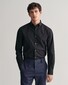 Gant Uni Color Pinpoint Oxford Button Down Overhemd Zwart