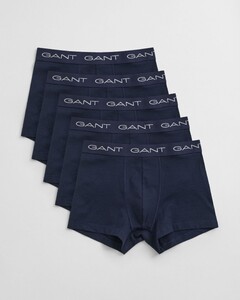 Gant Uni Color Trunk 5Pack Ondermode Marine