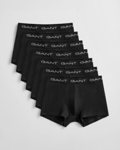 Gant Uni Color Trunk 7Pack Ondermode Zwart