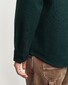 Gant Uni Color Wool Blend Double Chest Pocket Overshirt Tartan Green