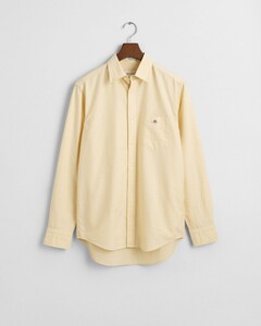 Gant Uni Oxford Button Down Overhemd Burnt Wheat