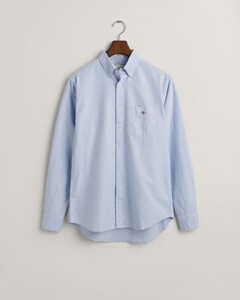 Gant Uni Oxford Button Down Shirt Light Blue