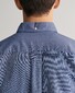 Gant Uni Oxford Button Down Short Sleeve Shirt Persian Blue