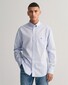 Gant Uni Poplin Button Down Overhemd Licht Blauw