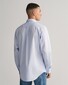 Gant Uni Poplin Button Down Overhemd Licht Blauw