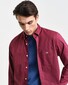 Gant Uni Poplin Button Down Overhemd Wijnrood