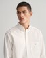 Gant Uni Poplin Button Down Overhemd Wit