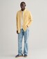Gant Uni Poplin Button Down Shirt Dusty Yellow