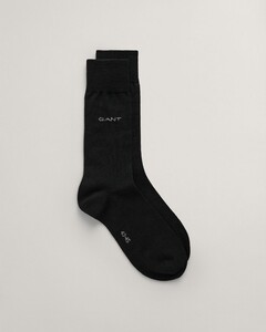 Gant Uni Wool Socks Sokken Zwart