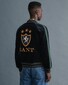 Gant Velvet Varsity Jacket Zwart